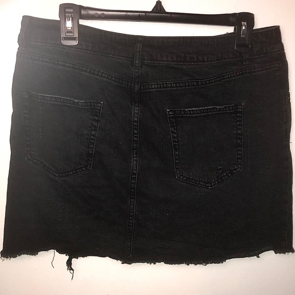 Wild Fable Black Jean Skirt - Picture 2 of 3